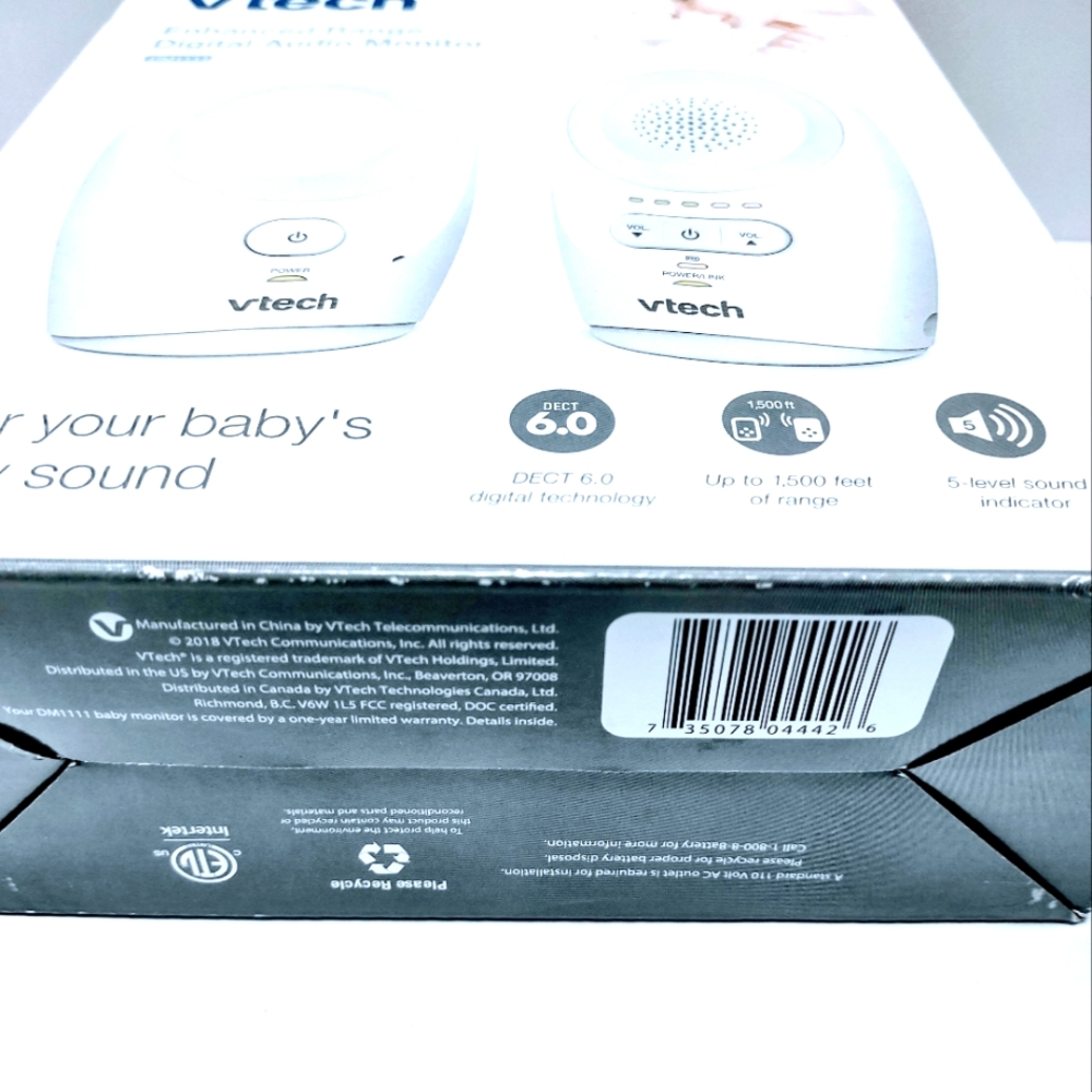 VTECH Enhanced Range Digital Audio Monitor - Picture 5 of 7